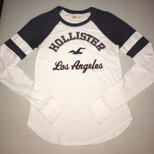 Junior Long Sleeve Hollister Tee